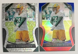 Panini Prizm Football Jace Sternberger 2019 rojo/blanco/azul discoteca 2 RC ¡Lote #368! - Imagen 1 de 2