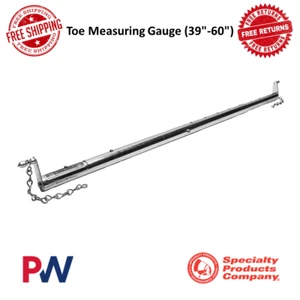 SPC Performance Toe Measuring Gauge Extends 39"- 60" For Standard & Compact Cars - Picture 1 of 12