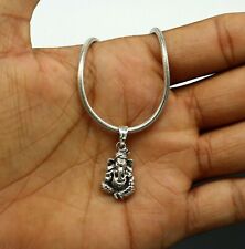 925 sterling silver handmade stylish lord Ganesha unisex pendant jewelry ssp515