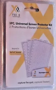 SCREEN PROTECTORS UNIVERSAL SIZE FITS UP TO 5" SCREENS 3 PCS SEE MY OTHER ITEMS - Picture 1 of 3