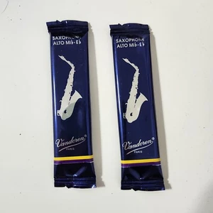 2 Stück Saxophon Alt MIB-EB Vandoren Paris  - Bild 1 von 2