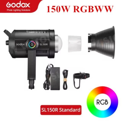 Godox SL150R 150W RGBWW LED Video Light 2500K-10000K CRI 95+Creative Full Color - Image 1 of 4