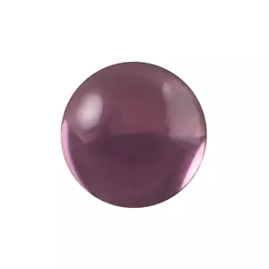 15mm Translucent Light Amethyst Foiled Glass Round Cabochons (4) cab2007N - Picture 1 of 2