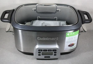 Cuisinart MSC-800 7-QT 4-in-1 Cook Central Multicooker in Stainless Steel/Black - Picture 1 of 11
