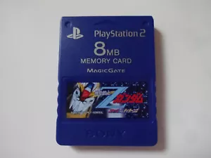 SONY Playstation 2 Memory Card 8MB "Premium Series Mobile Suit Z Gundam" Japan - Picture 1 of 8