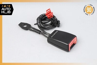 98-03 Mercedes W208 CLK320 CLK430 cinturón de seguridad delantero derecho hebilla OEM Foto 1 de 4