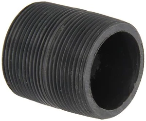 GF Piping Systems PVC Pipe Fitting Nipple Schedule 80 Gray 12" Length 1-1/4" MPT - Picture 1 of 2
