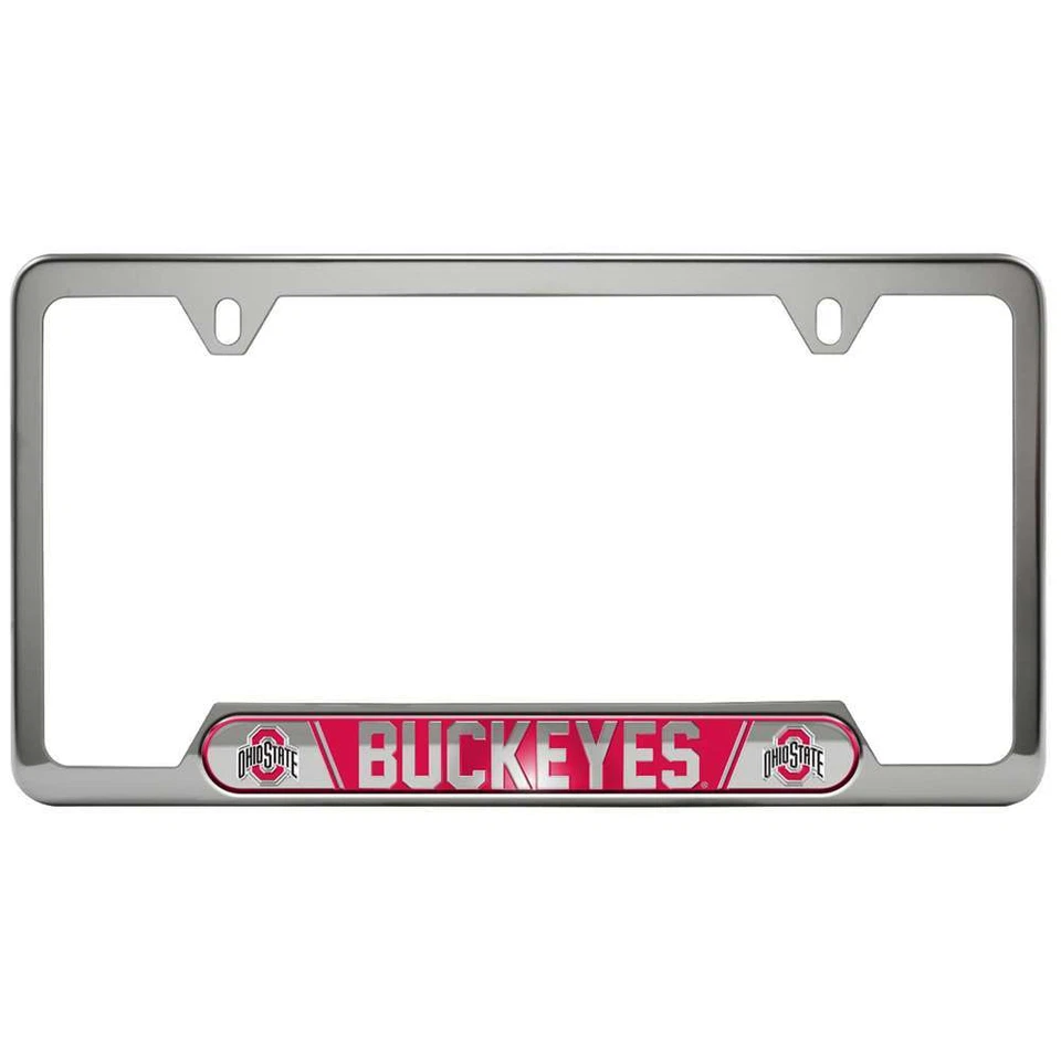 Рама номерного знака из нержавеющей стали Ohio State Buckeyes - Изображение 1 из 1