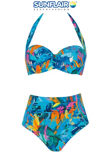Sunflair Bikini Türkis Bunt Gr. 40D,42D VP 99,95 €