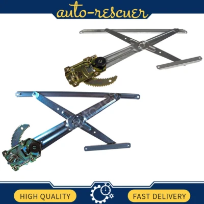 2x Regulador de ventana delantero izquierdo derecho para Toyota Land Cruiser 1984~1990 Foto 1 de 4