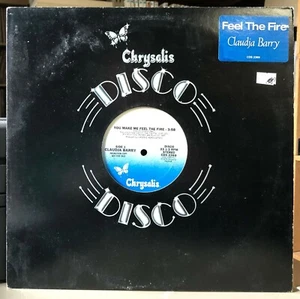1979 Claudja Barry “You Make Me Feel the Fire” promo 12“ - Picture 1 of 3