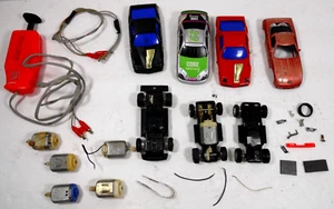 lote coche slot vintage para piezas o proyecto no probado COR no idea para escala - Imagen 1 de 24
