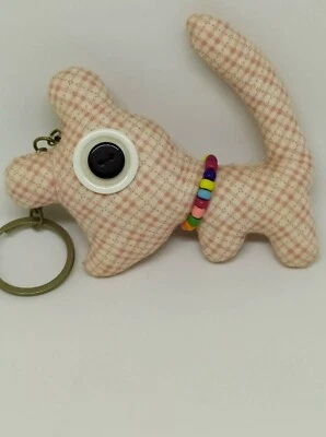 Llavero ardilla muñeca de peluche hecho a mano Foto 1 de 3