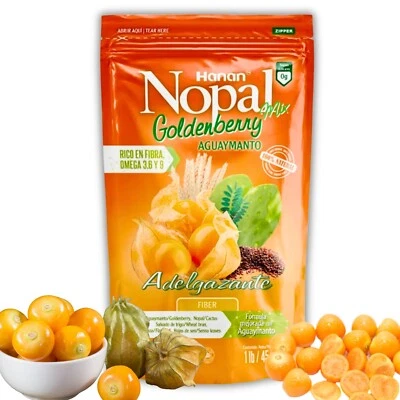 HANAN Aguaymanto 100% Natural High-Fiber Goldenberry Blend for Digestive Health - Peru