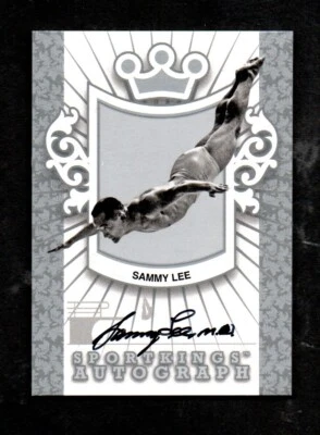 2012 Sport Kings prata SAMMY LEE M.D. Campeão Olímpico de Mergulho EUA RIP /50* - Imagem 1 de 2