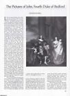 THE PICTURES OF JOHN, FOURTH DUKE OF BEDFORD. AN ORIGINAL ARTICLE FROM APOLLO, I
