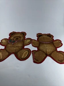 Tela de almohada de oso de peluche de colección corte y costura ~ corte solo necesita coser y rellenar - Imagen 1 de 5