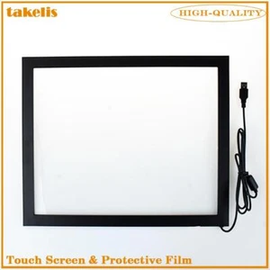 17inch 4:3 IR Touch Screen Panel 382*314mm 10 Point Touch Screen USB Interface - Picture 1 of 6
