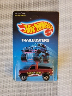 Camión de colección Hot Wheels Trailbusters Bywayman Eagle 1989 granate Burgandy sin usar, en caja Foto 1 de 2