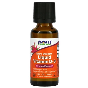 Liquid Vitamin D-3, 1,000 IU, 1 fl oz (30 ml) - Picture 1 of 2