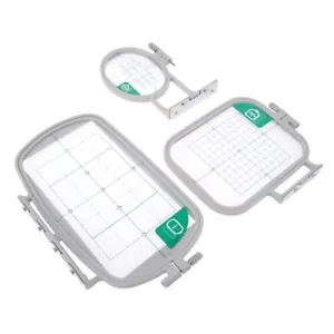 1/3x Multifunctional Sew Tech Embroidery Hoops for Brother Model Sewing Machine - Picture 1 of 16