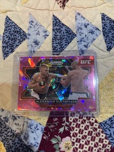 Alexander Gustafsson 2022 Pink Ice Prizm Card