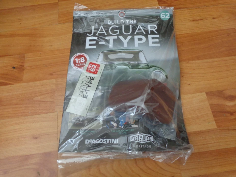 1/8 DEAGOSTINI Costruire il Proprio The Jaguar Auto Numero 62 Inc Parte - Immagine 1 di 1