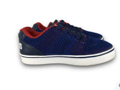 Zapatillas Osiris LT Coleman 80204 Malla Parte Superior Baja Con Cordones Azul Rojo Jóvenes Niños Talla 1 Foto 1 de 4