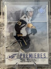 Mark Mancari 2007-08 Upper Deck Ice Rookie Card #114 Buffalo Sabres