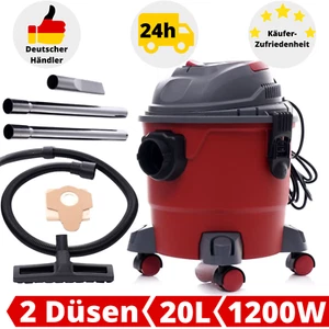 Industriestaubsauger Sauger Nass Trocken Absauggerät Industriesauger 20L 1200W - Bild 1 von 11