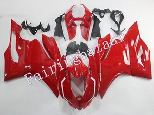 Kit de carenado de carrocería de inyección ABS rojo Panigale apto para Ducati 1199 2012-2014 - Imagen 1 de 8
