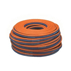 Tubo Binato Gomma 5m Ossigeno/Propano 8X15 mm Twin Hose - Foto 1 di 1
