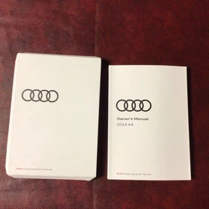 2024 AUDI A4 S4 & ALLROAD OWNERS MANUAL BOOK GUIDE CASE ALL MODELS - Bild 1 von 4