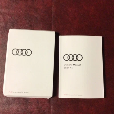 2024 AUDI A4 S4 & ALLROAD PROPRIETÁRIO MANUAL LIVRO GUIA ESTOJO TODOS OS MODELOS - Imagem 1 de 4