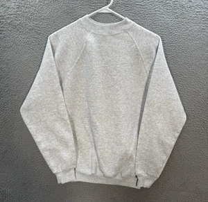 Vintage Hanes Sweatshirt Womens Large Gray Crewneck Pullover Sweater 90s Y2K - Picture 1 of 8