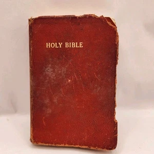 Vintage The World Publishing Co Holy Bible King James Version Red Letter Edition - Picture 1 of 18