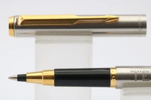 Vintage (1987) Parker 95 Flighter DeLuxe Rollerball Pen, GT - Picture 1 of 8