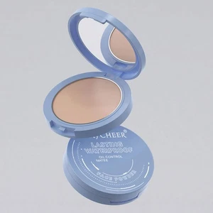 Maycheer Cipria Viso, Durevole, Impermeabile, Assorbente Olio, Pressato aaa - Foto 1 di 21