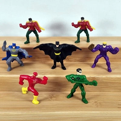 McDonald’s Happy Meal DC Comics Toys Batman Robin Riddler Flash Sportmaster - Image 1 of 4