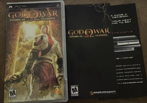 God of War: Chains of Olympus - PlayStation Portable (PSP) solo custodia e manuale - Foto 1 di 2