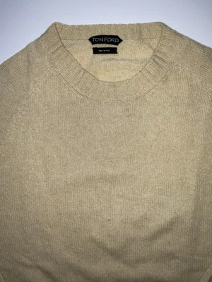 Suéter de lana ligero cuello redondo TOM FORD - L (52) Foto 1 de 4