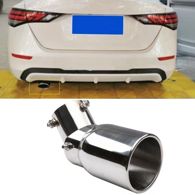 For Nissan Sentra 2020-2025 Exhaust Pipe Tip Rear Tail Muffler Stainless Steel Foto 1 de 4