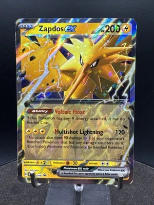 Zapdos ex 049 Sv: Scarlet & Violet Promo Cards Holo - Image 1 of 4
