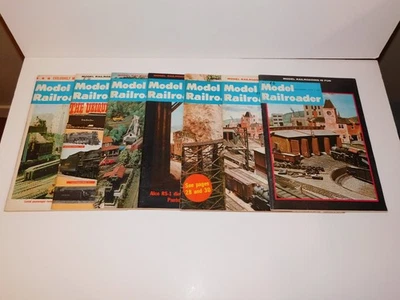 RARE! X7 LOT Model Railroader Magazines 1969 - MORE IN STORE!! - Image 1 of 4
