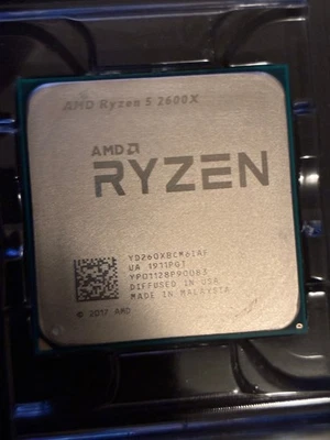 AMD Ryzen 2nd Gen 5 2600X - 4.2 GHz Six Core (YD260XBCM6IAF) Processor - Image 1 of 3