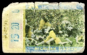 1983 Michigan Stadium Ticket Nov 5 Michigan vs Purdue #A - Picture 1 of 2