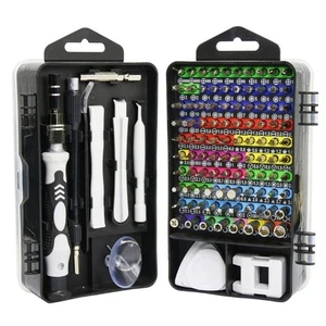 117 in 1 Screwdriver Set for Electronics Repair with Ergonomic Handle - Picture 1 of 8