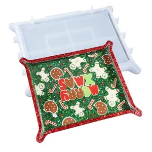 Resin Tray Molds, Large Rectangle Silicone Molds for Resin, Epoxy Resin Molds... - Picture 1 of 7