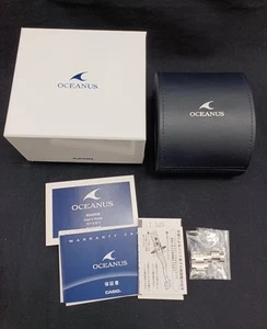 CASiO Oceanus OCW-T4000D-1AJF Solar Radio Men's Watch Bluetooth in Box Used - Picture 1 of 6