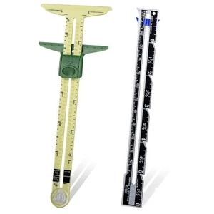 2 Pieces Sliding Gauge Measuring Sewing Tool, 5-in-1 Sliding Gauge Measuring ... - Picture 1 of 7